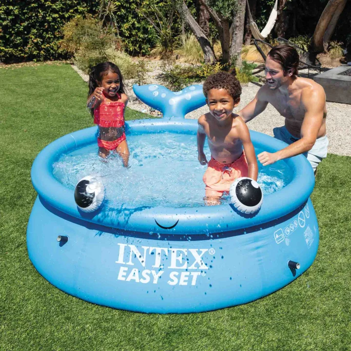 Piscina Fuori Terra Easy Set Rotonda Balena - immagine 4