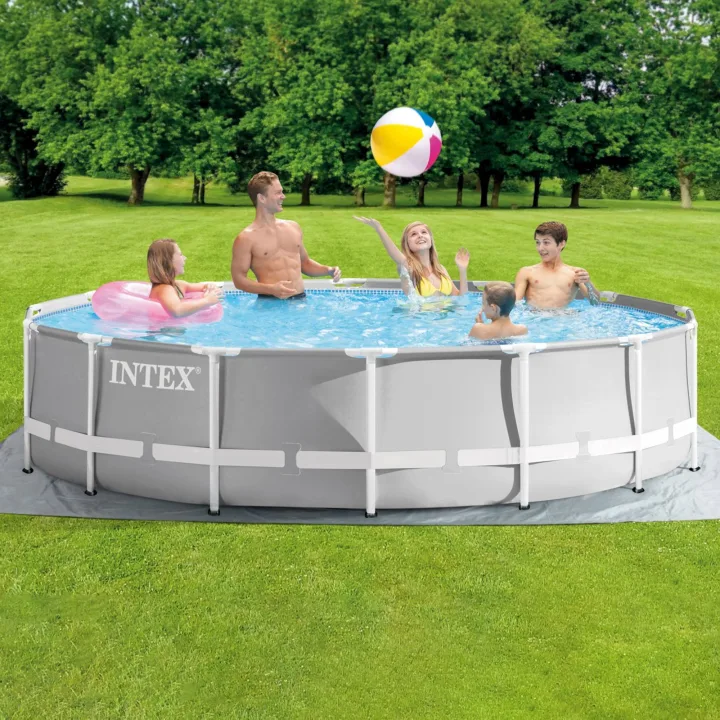 Piscina Rotonda Prisma Frame 427x107cm 26720NP - immagine 3