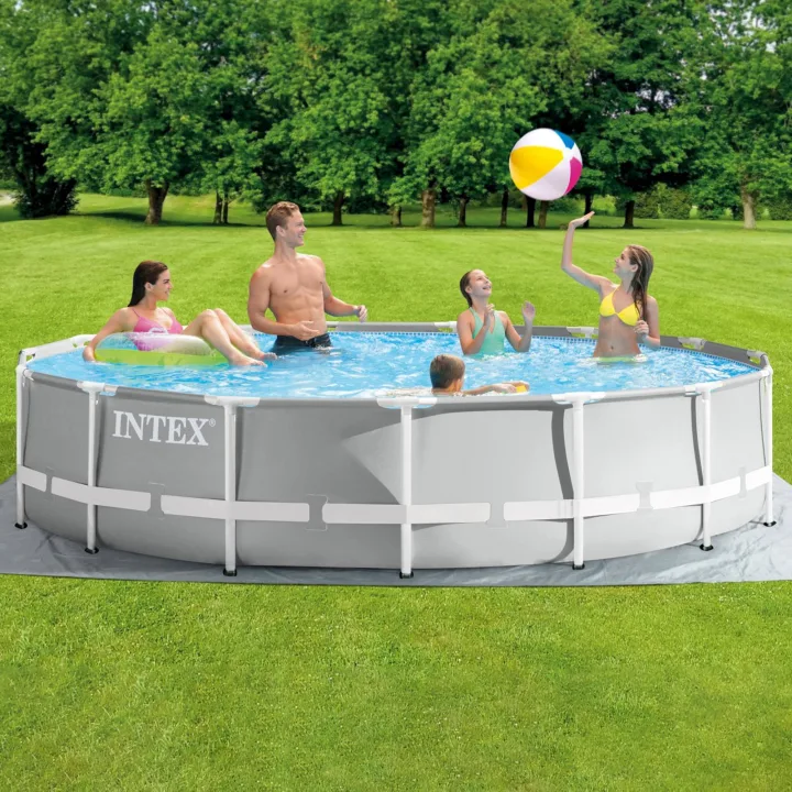 Piscina Rotonda Prisma Frame 457x107cm 26724NP - immagine 4