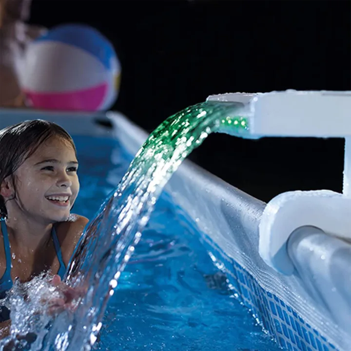 Cascata con LED Multicolore per Piscina - immagine 7