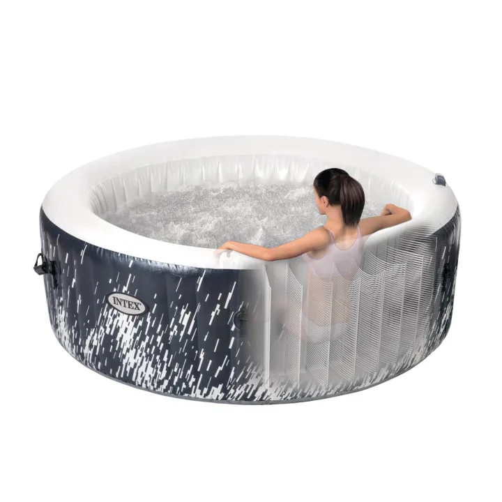 PureSpa Bubble Glow Deluxe Idromassaggio Gonfiabile Rotonda | 4 posti - immagine 5