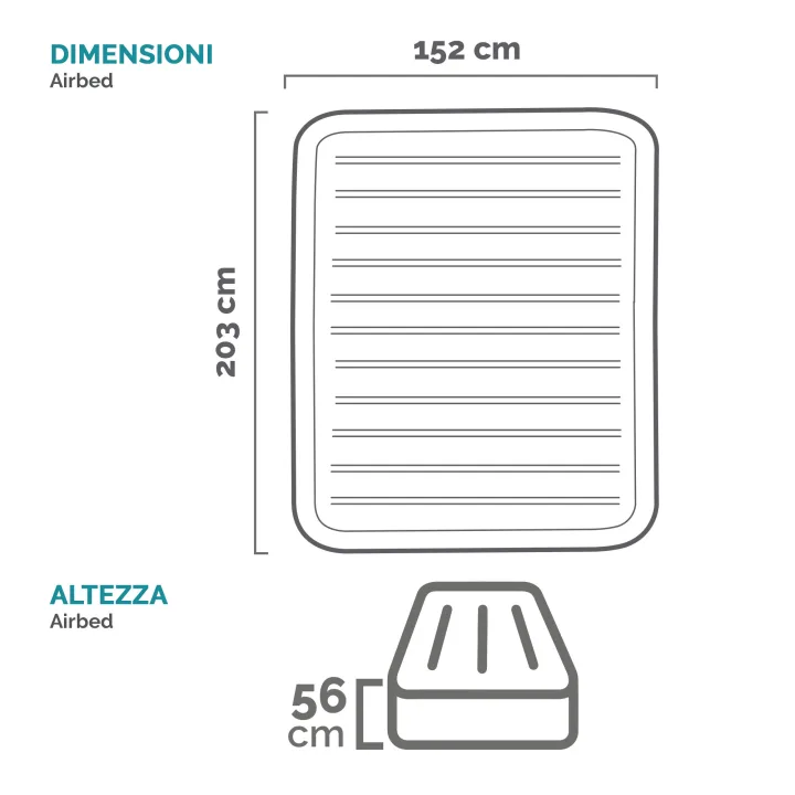 Airbed Dura-Beam Comfort-Plush High-Rise 64418ND - immagine 12