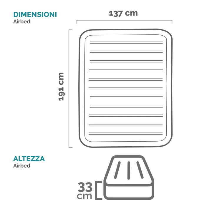 Airbed Dura-Beam Comfort-Plush Mid-Rise 67768ND - immagine 12