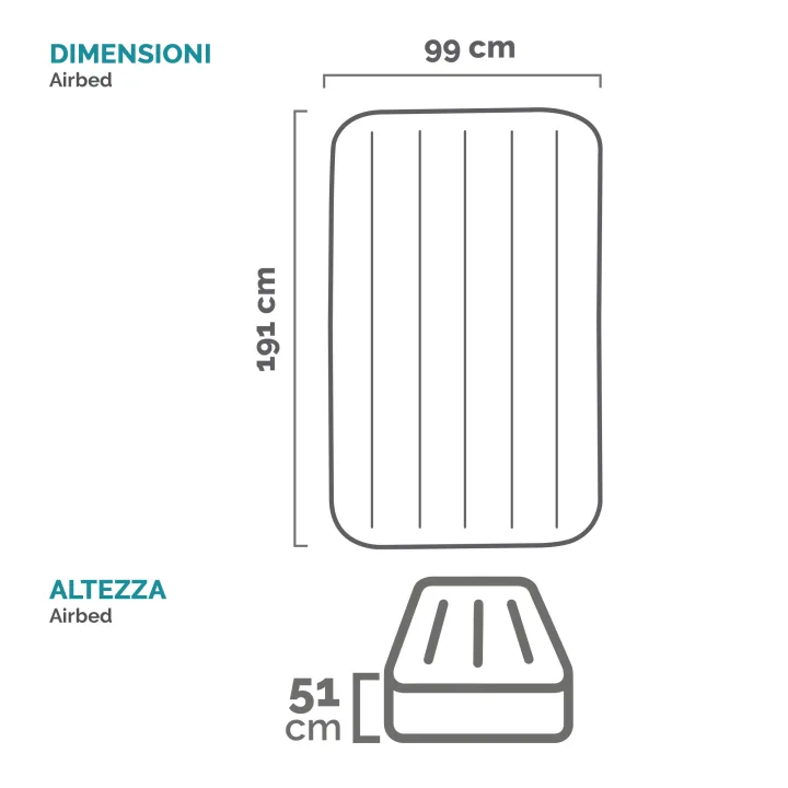 Airbed Dura-Beam Prime Comfort Elevated 64162ND - immagine 12