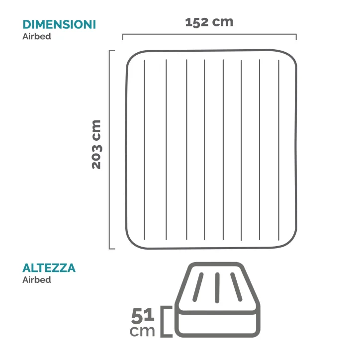 Airbed Dura-Beam Prime Comfort Elevated 64164ND - immagine 10