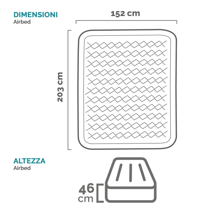 Airbed Dura-Beam PremAire II 64926ND - immagine 12