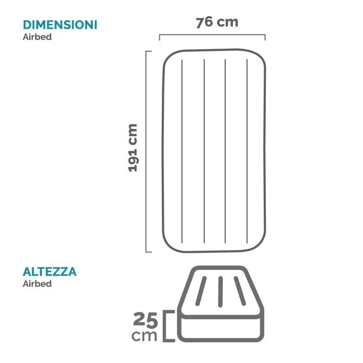 Airbed Dura-Beam Standard Classic Downy 64756 - immagine 6