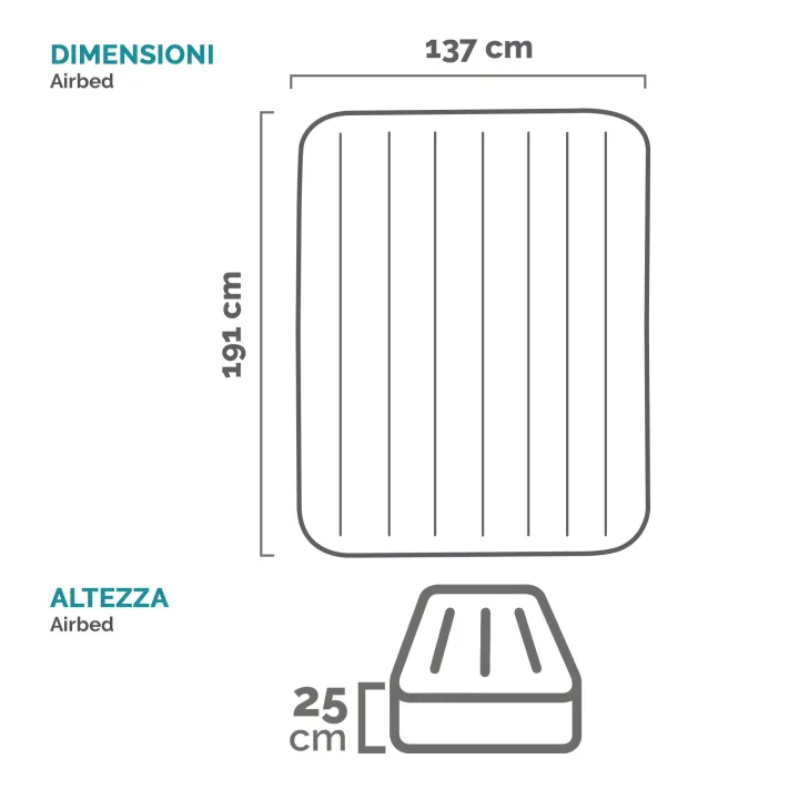 Airbed Dura-Beam Pillow Rest Classic 64148ND - immagine 8