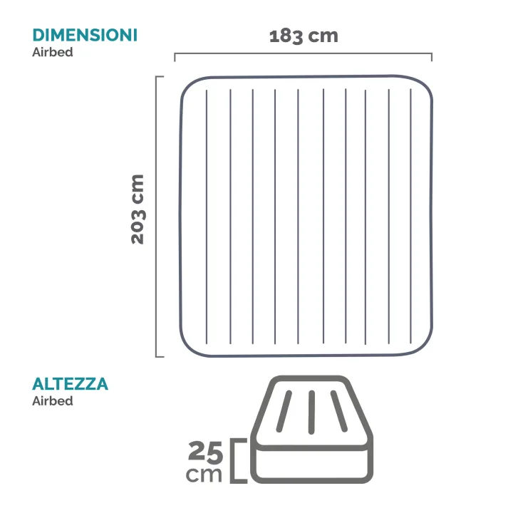 Airbed Dura-Beam Standard Classic Downy 64755 - immagine 8